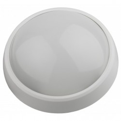 Светодиодный светильник SPB-1-08 (W) ЭРА IP54 8Вт 4000К 640лм круг 180х80 БЕЛ