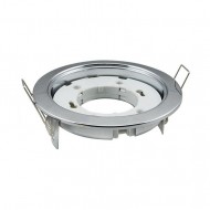 Светильник встраиваемый GX53R под лампу GX53 хром