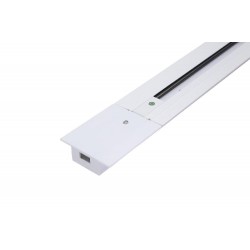 Шинопровод G-1-1-TR-I-IP20-W встраиваемый 1 метр белый