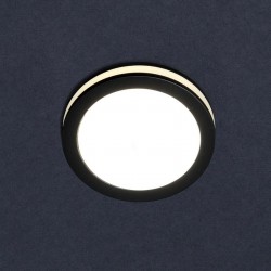 Светодиодный светильник General GLP-DECO-R2-7BT-IP40-4-BL, круглый, черный, 412374