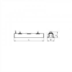 Промышленный светодиодный светильник ДСП47-150-741 Arsenal EM1 750